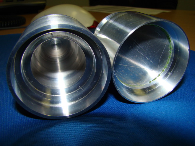 cnc machined piston for forge valve