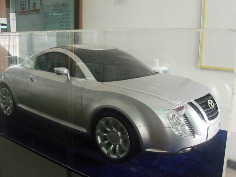 prototype of the car