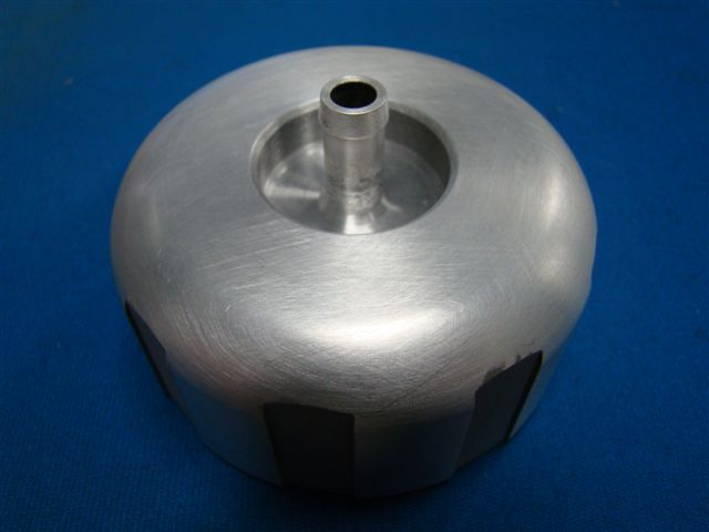 forge custom cnc machined cap