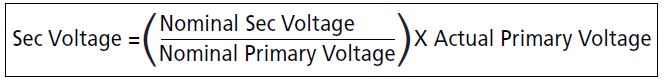 transformer primary voltage calculations transformer primary voltage calculations