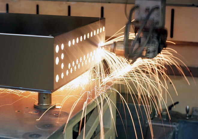 Custom steel and metal fabrication produced through P&A International partner factories