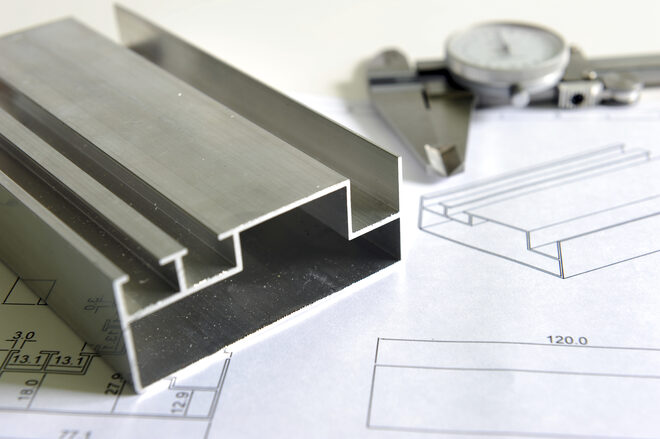 Custom aluminium extrusions produced through P&A International partner factories
