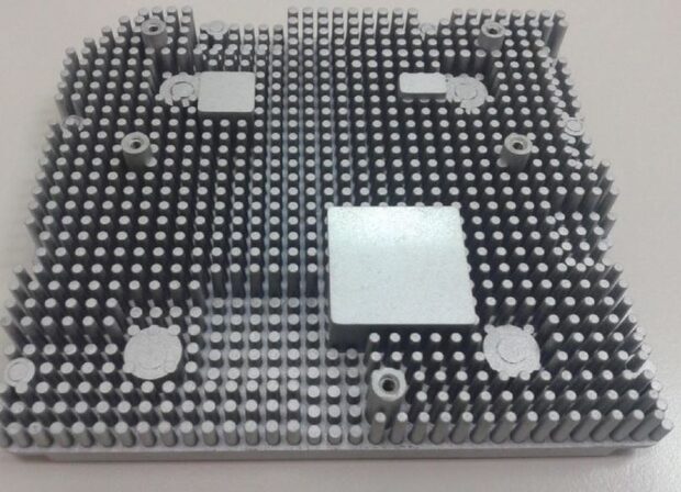 Investment cast metal components